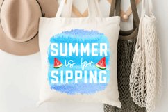 Summer Is For Sipping Sublimation PNG Product Image 2