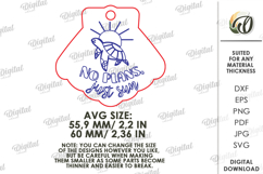 Summer Keychain Laser Cut. Summer Keyring SVG Product Image 2