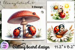 Cute lady bag cutting board sublimation, Funny lady bag Product Image 1