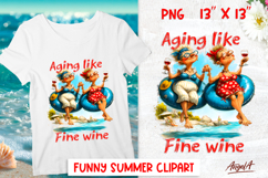 Summer vacation wine tumbler design Bundle Funny lady, quote Product Image 5