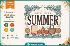 Summer Last Call SVG PNG Product Image 1