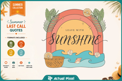 Summer Last Call SVG PNG Product Image 1