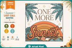 Summer Last Call SVG PNG Product Image 1