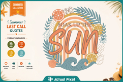 Summer Last Call SVG PNG Product Image 1