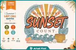 Summer Last Call SVG PNG Product Image 1
