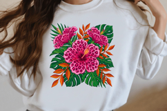 Summer Leopard Hibiscus PNG Product Image 3