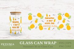 fruit glass can wrap svg being used as a 16 oz glass can wrap print
