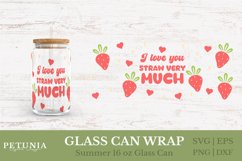 fruit glass can wrap svg being used as a 16 oz glass can wrap print