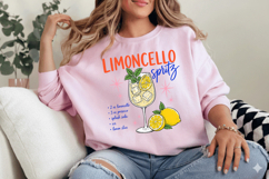 Summer Limon Cocktail Hand Drawn PNG Product Image 4