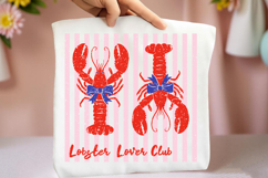 Summer Lobster Lover Club PNG, Coastal Design Product Image 1