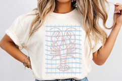 Summer Lobster Shirt Design Sublimation Product Image 2