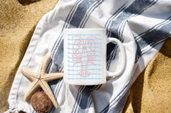 Summer Lobster Shirt Design Sublimation Product Image 5