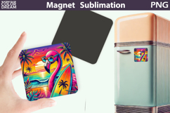 Stay Salty Flamingo Art | Summer Sublimation Product Image 1