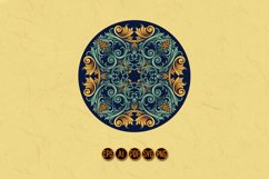 Summer Mandala Vintage Ornaments Illustrations Product Image 1
