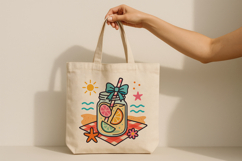 Summer Vibes Clipart, Sublimation PNG Product Image 3