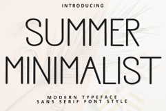 Summer Minimalist Product Image 1