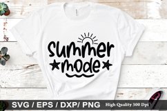 Summer mode SVG - Beach Design Product Image 1