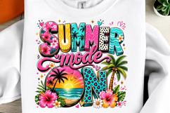Summer Mode On Sublimation PNG Product Image 2