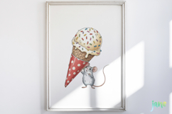 Summer Mouse Clipart Product Image 2