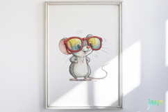 Summer Mouse Clipart Product Image 2