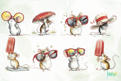 Summer Mouse Clipart Product Image 8