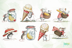 Summer Mouse Clipart Product Image 7