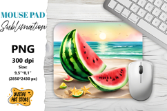 Vacation mouse pad sublimation. Summer mouse pad Product Image 1