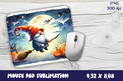 Gnome Mouse Pad. Autumn Mouse Pad Product Image 1