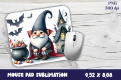 Gnome Mouse Pad. Autumn Mouse Pad Product Image 1