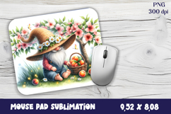 Gnome Mouse Pad. Autumn Mouse Pad Product Image 1