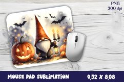 Gnome Mouse Pad. Autumn Mouse Pad Product Image 1