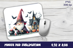 Gnome Mouse Pad. Autumn Mouse Pad Product Image 1