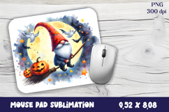 Gnome Mouse Pad. Autumn Mouse Pad Product Image 1