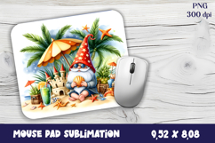 Gnome Mouse Pad. Autumn Mouse Pad Product Image 1