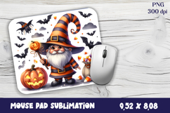 Gnome Mouse Pad. Autumn Mouse Pad Product Image 1