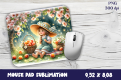 Gnome Mouse Pad. Summer Mouse Pad Product Image 1