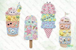 Summer Painted Clipart Product Image 1