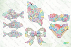 Summer Painted Clipart Product Image 1
