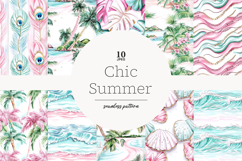 GlamArtZhanna, Summer paper, Summer pattern, Summer background, Beach paper, Beach pattern, Beach background, Pink summer paper, Pink summer pattern, Vacation paper, Vacation background, Tropical paper, Tropical pattern, Tropical background