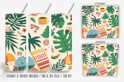 Summer Pattern Tumbler Wrap Sublimation
