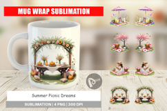 Mug Wrap Summer Picnic Dreams Product Image 1