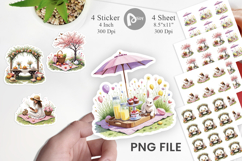 Summer Picnic Dreams Sticker Product Image 1
