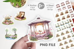Summer Picnic Dreams Sticker Product Image 1