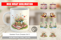 Mug Wrap Summer Picnic Dreams Product Image 1