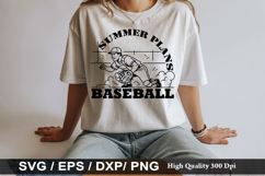 Baseball SVG Design - The Only Bs I Need Is Baseball Season Product Image 3