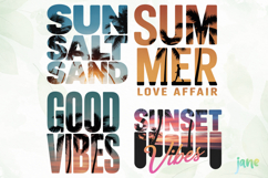 Summer PNG Sublimation Clipart Product Image 1