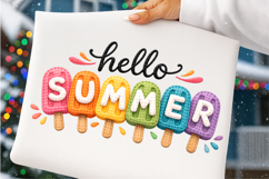 Faux Yarn Summer PNG,Summer PNG Product Image 4