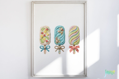 Summer Popsicles Sublimation Clipart Product Image 3