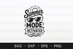 Summer mode activated, summer svg, summer png, summer shirt Product Image 2