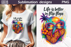 Summer Beach Quotes Bundle | Tropical Beach Sublimation Product Image 2